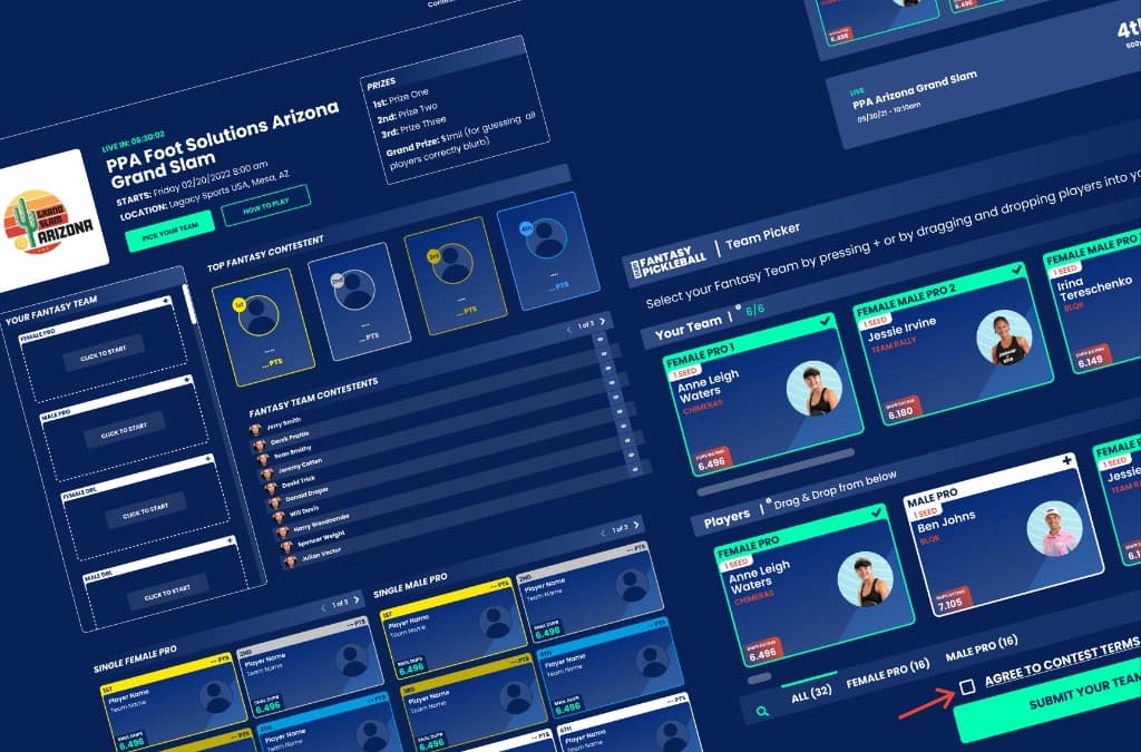 DUPR Fantasy sports proof of concept by LimitBreak